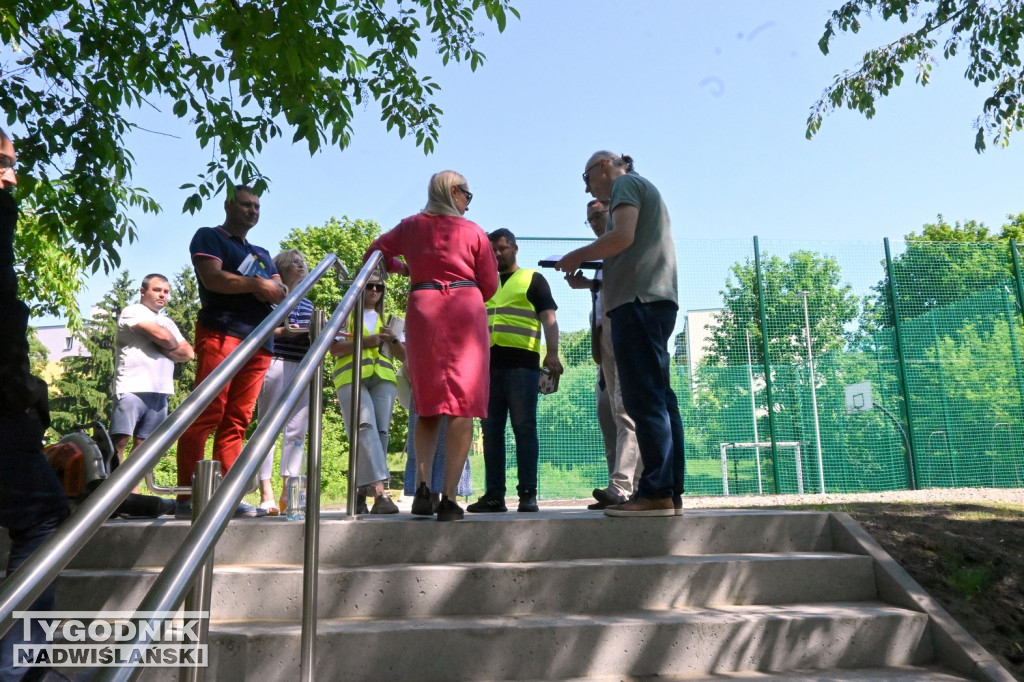 Odbiór techniczny terenu tarnobrzeskiego Wembley