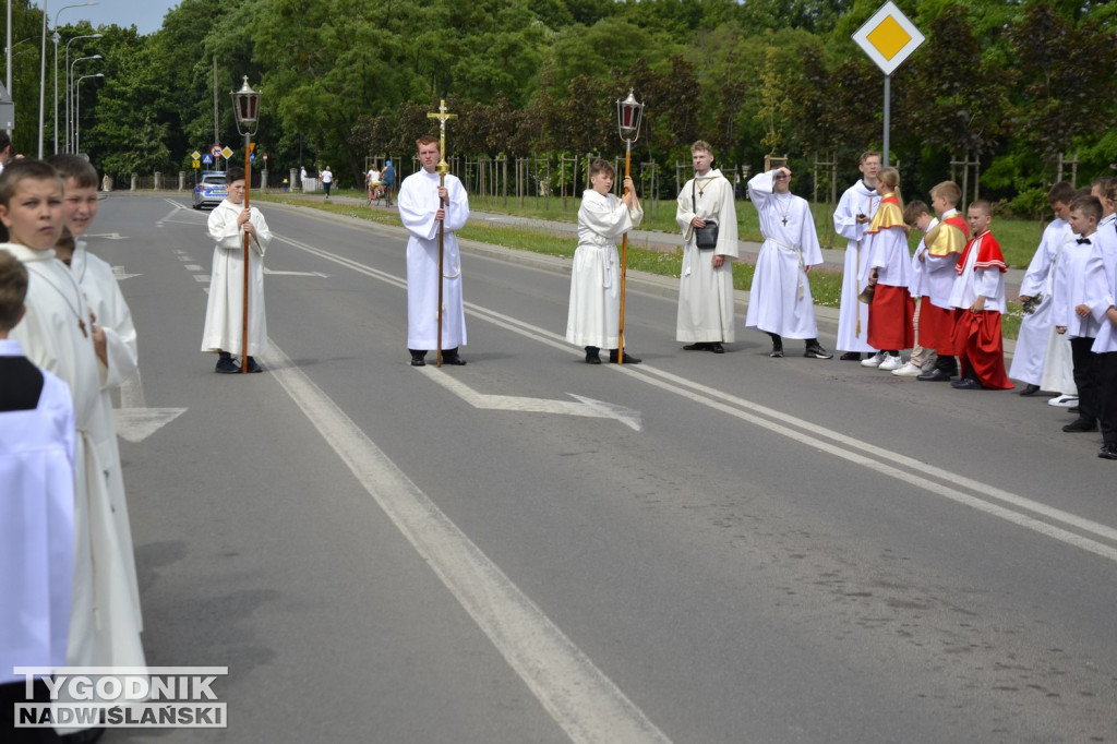 Tarnobrzeg. Procesja Bożego Ciała na Serbinowie
