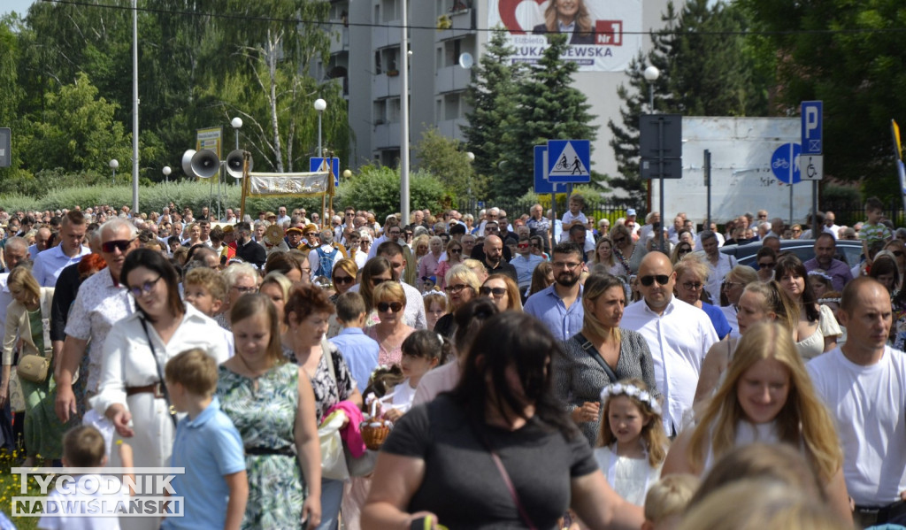 Tarnobrzeg. Procesja Bożego Ciała na Serbinowie