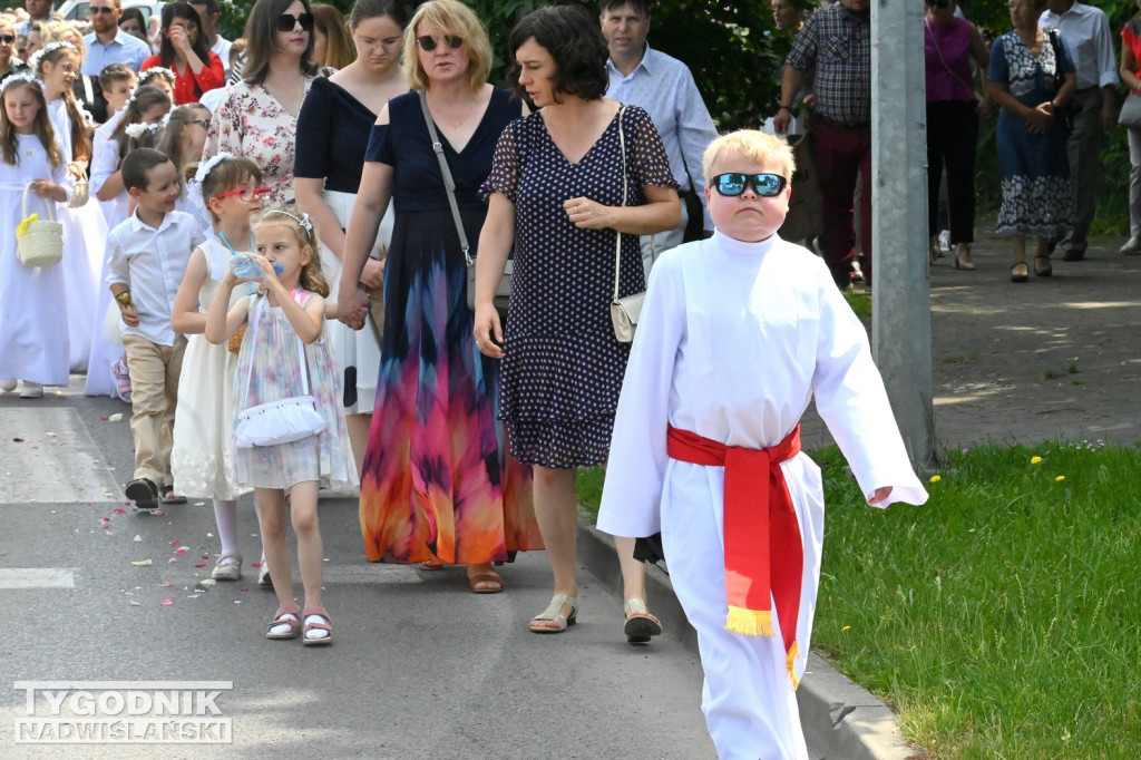 Tarnobrzeg. Procesja Bożego Ciała ze św. Barbary