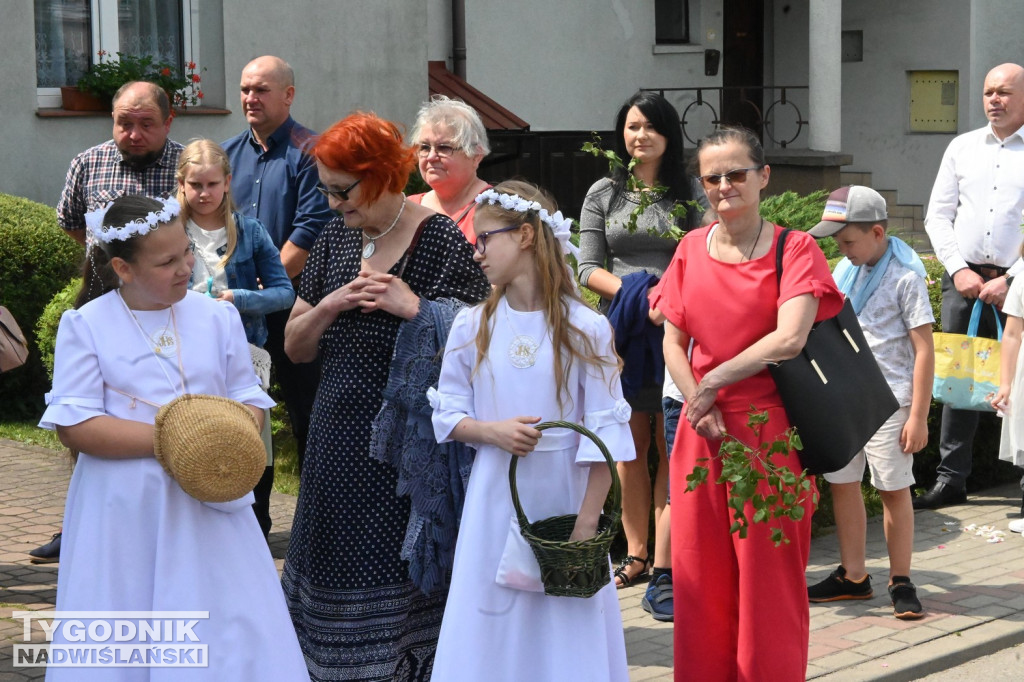 Tarnobrzeg. Procesja Bożego Ciała ze św. Barbary