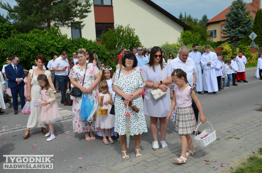 Procesja Bożego Ciała na osiedlu Dzików