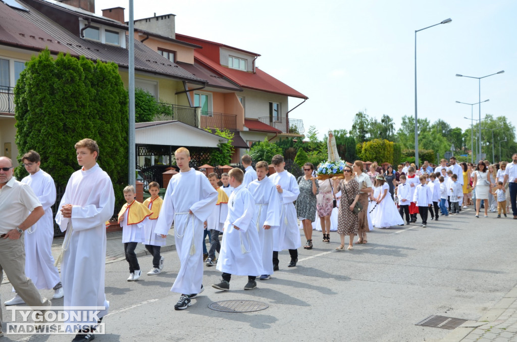 Procesja Bożego Ciała na osiedlu Dzików