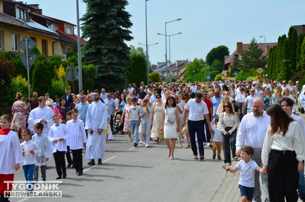 Procesja Bożego Ciała na osiedlu Dzików