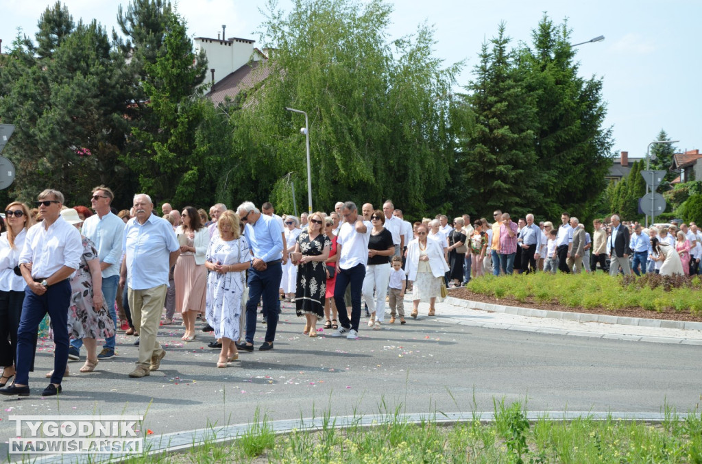 Procesja Bożego Ciała na osiedlu Dzików