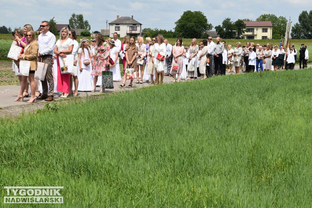 Procesja Bożego Ciała w Goźlicach w gm. Klimontów