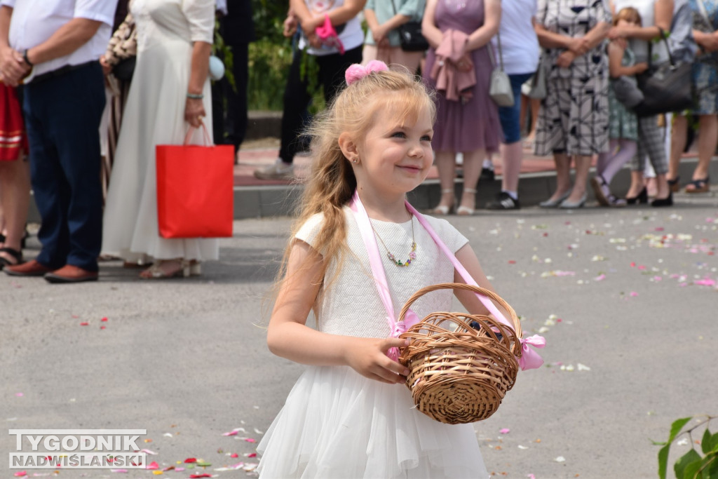 Procesja Bożego Ciała w Goźlicach w gm. Klimontów