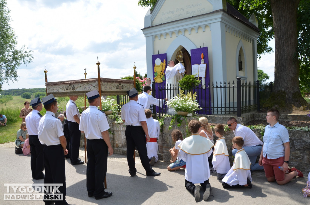 Procesja Bożego Ciała na osiedlu Miechocin