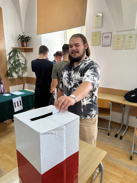 Symulacja wyborów do PE w Collegium Gostomianum