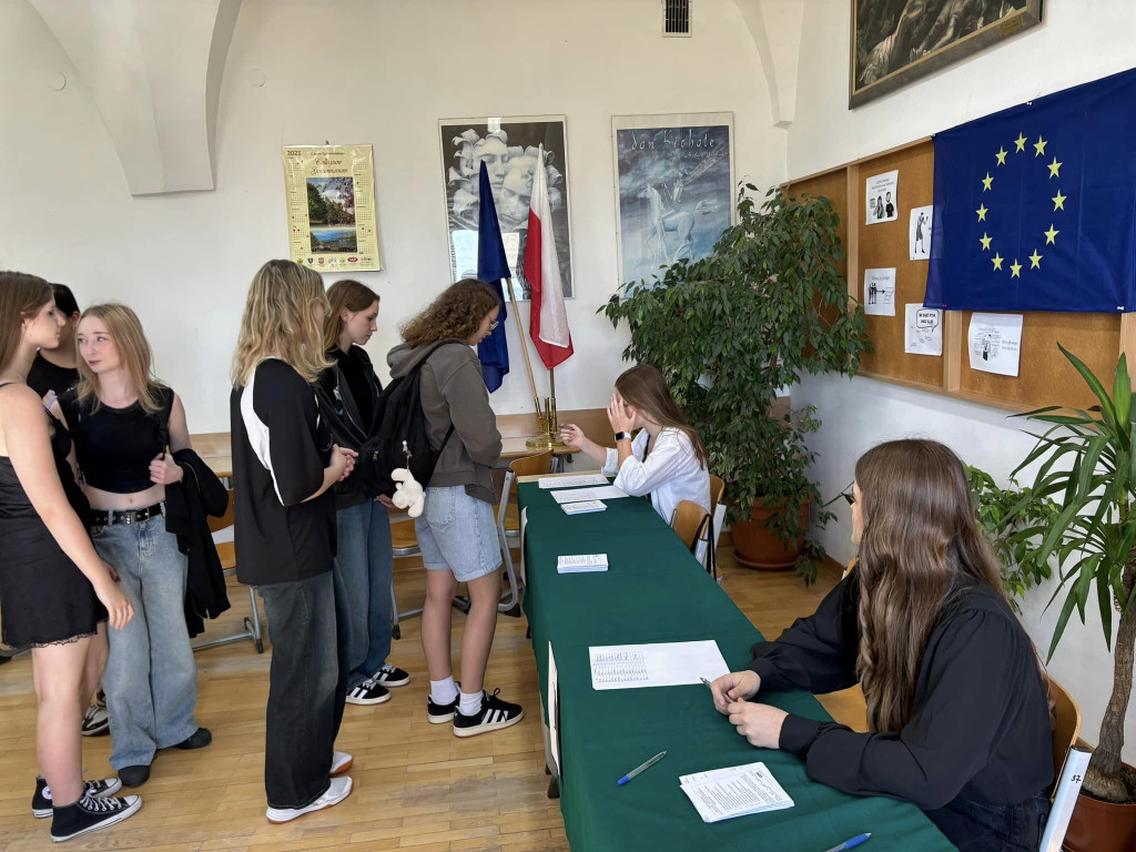 Symulacja wyborów do PE w Collegium Gostomianum