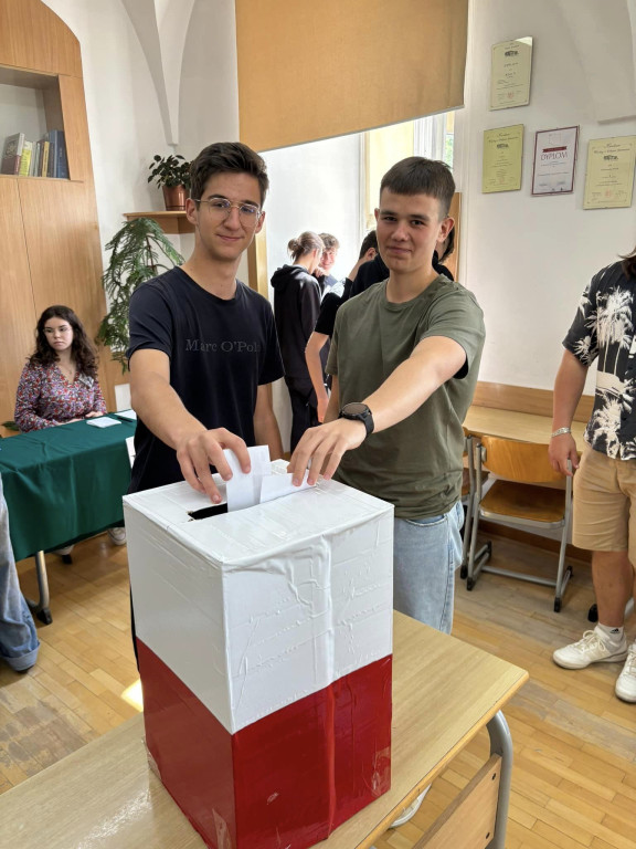 Symulacja wyborów do PE w Collegium Gostomianum