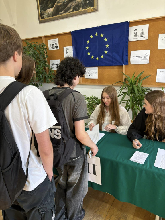 Symulacja wyborów do PE w Collegium Gostomianum