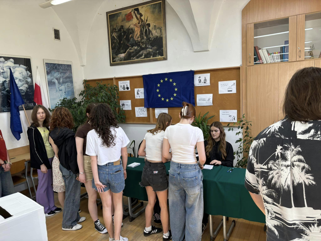 Symulacja wyborów do PE w Collegium Gostomianum