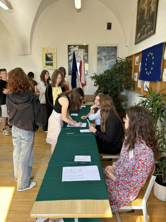 Symulacja wyborów do PE w Collegium Gostomianum
