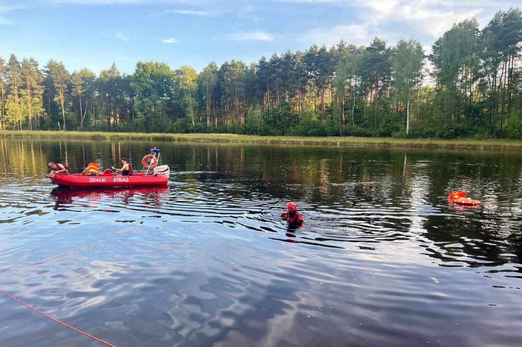 Dramat nad wodą w Wiązownicy Kolonii