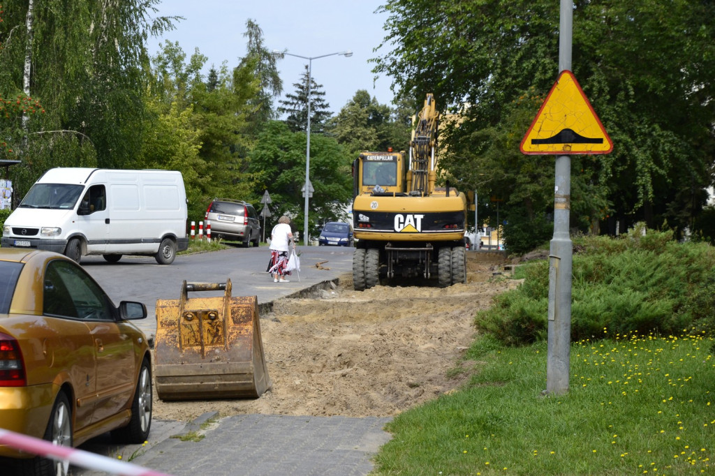 Remont ulicy Waryńskiego w Tarnobrzegu