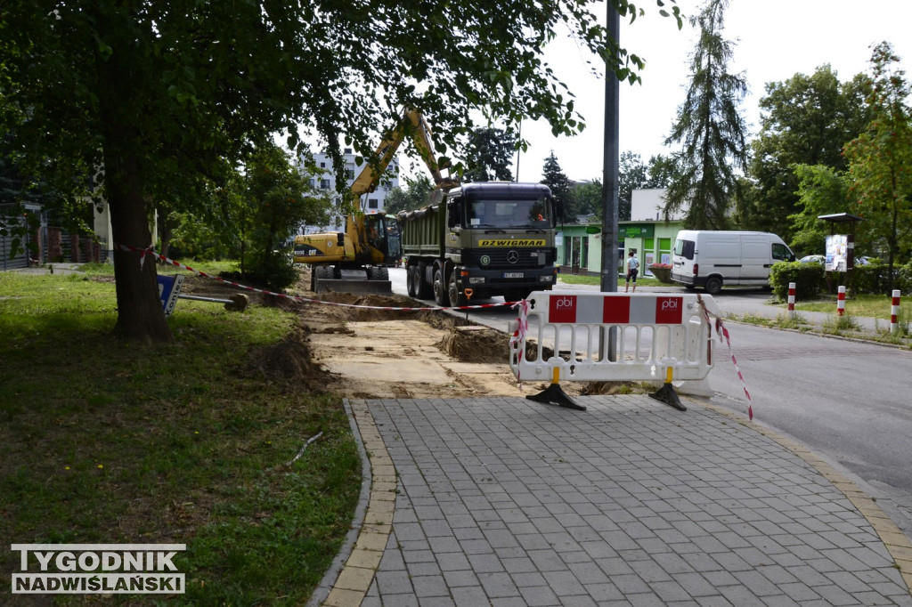 Remont ulicy Waryńskiego w Tarnobrzegu
