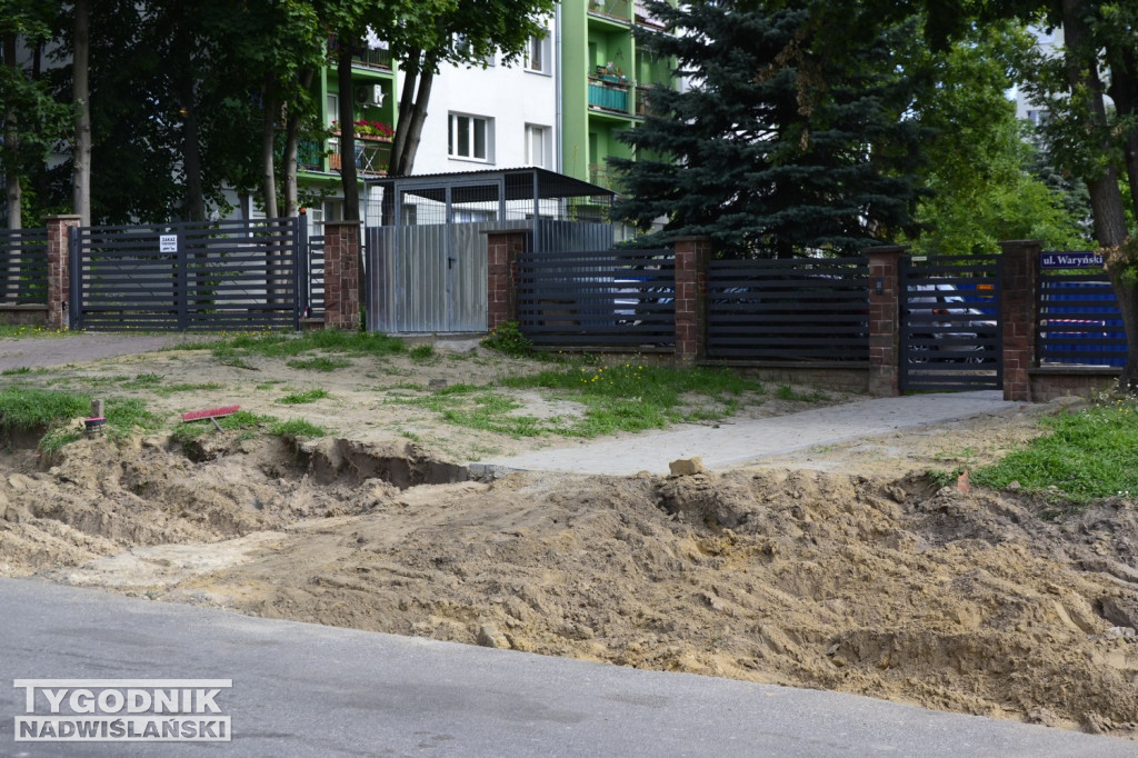 Remont ulicy Waryńskiego w Tarnobrzegu