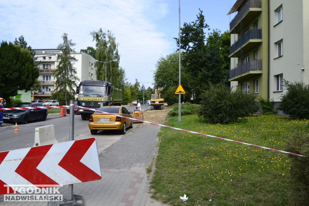 Remont ulicy Waryńskiego w Tarnobrzegu