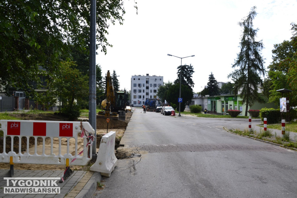 Remont ulicy Waryńskiego w Tarnobrzegu