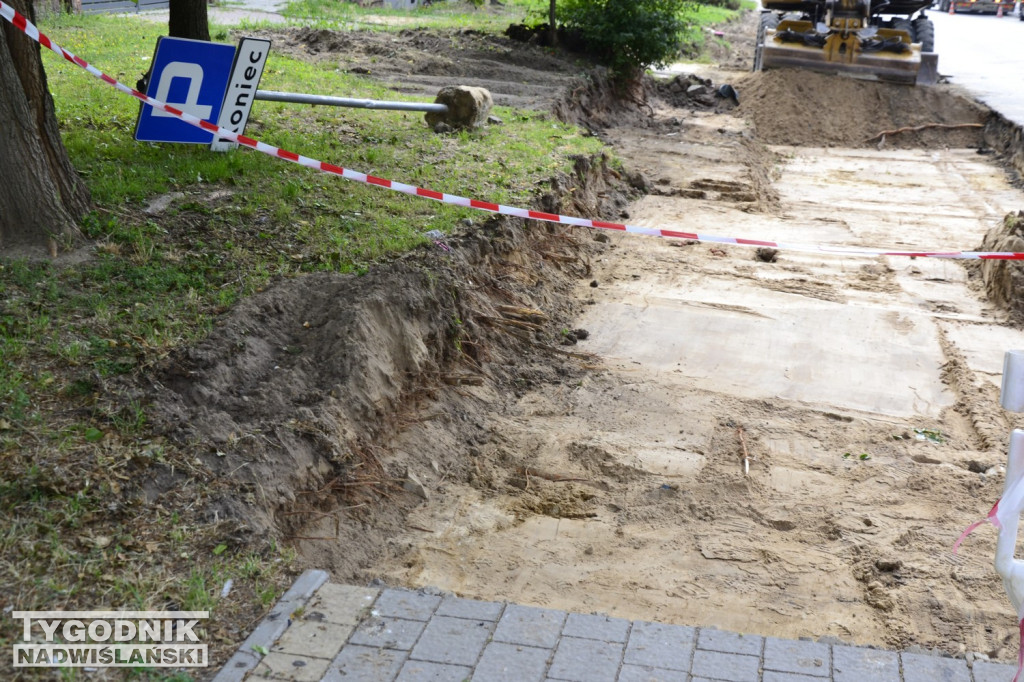 Remont ulicy Waryńskiego w Tarnobrzegu