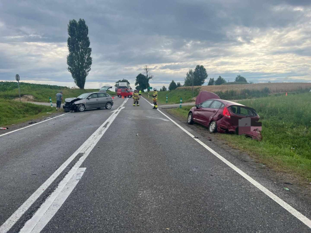 Wypadek na DK74 w powiecie opatowskim