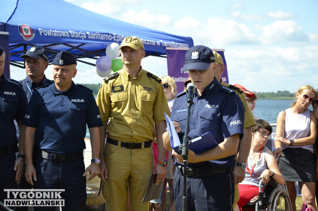 Piknik wakacyjny nad Jeziorem Tarnobrzeskim