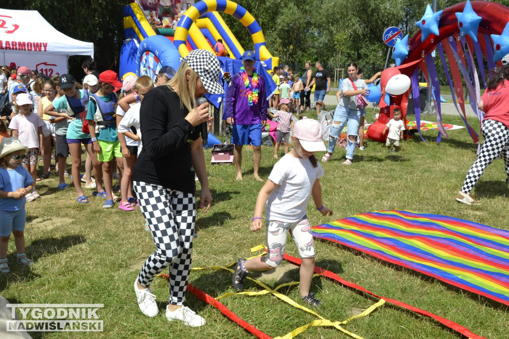 Piknik wakacyjny nad Jeziorem Tarnobrzeskim