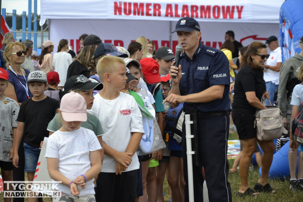 Piknik wakacyjny nad Jeziorem Tarnobrzeskim