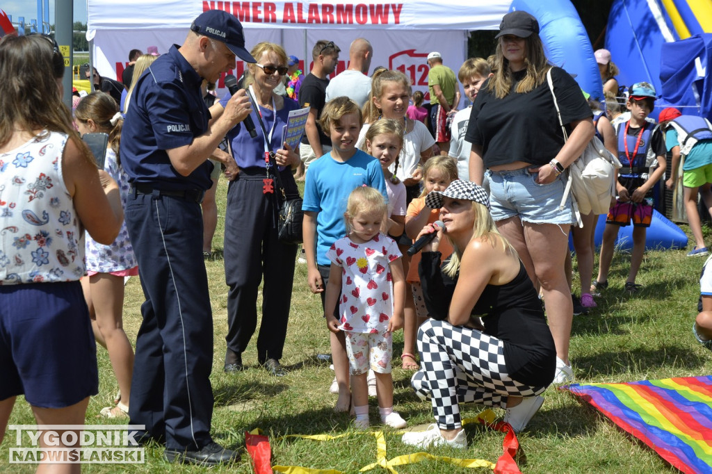 Piknik wakacyjny nad Jeziorem Tarnobrzeskim