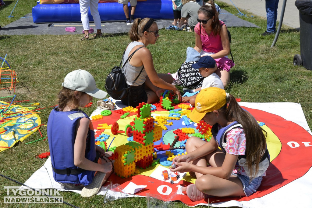 Piknik wakacyjny nad Jeziorem Tarnobrzeskim