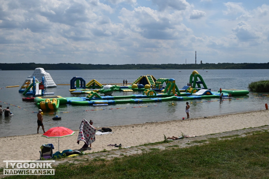 Słoneczna niedziela nad Jeziorem Tarnobrzeskim