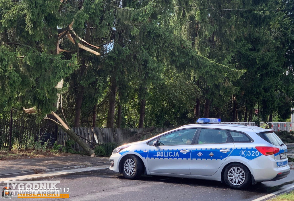 Nawałnica przeszła nad gminą Baranów Sandomierski