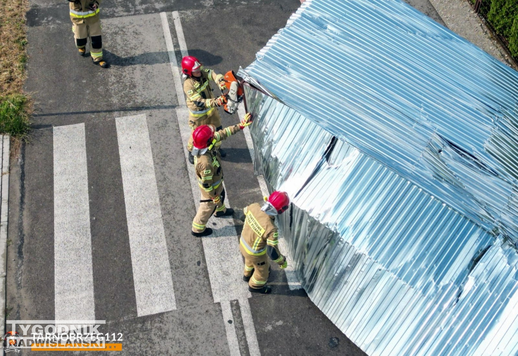 Nawałnica przeszła nad gminą Baranów Sandomierski