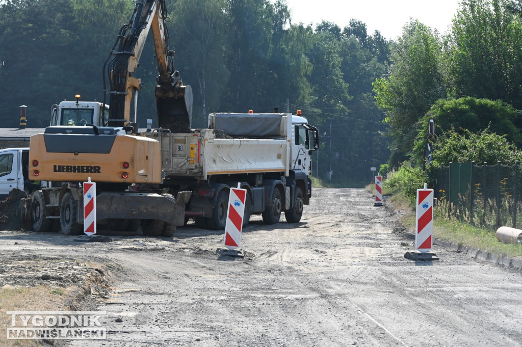 Trwa remont ulicy 12 października w Tarnobrzegu