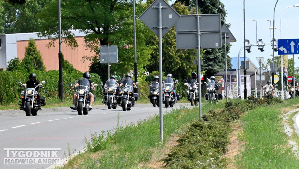 Parada motocykli z okazji Dni Tarnobrzega 2024