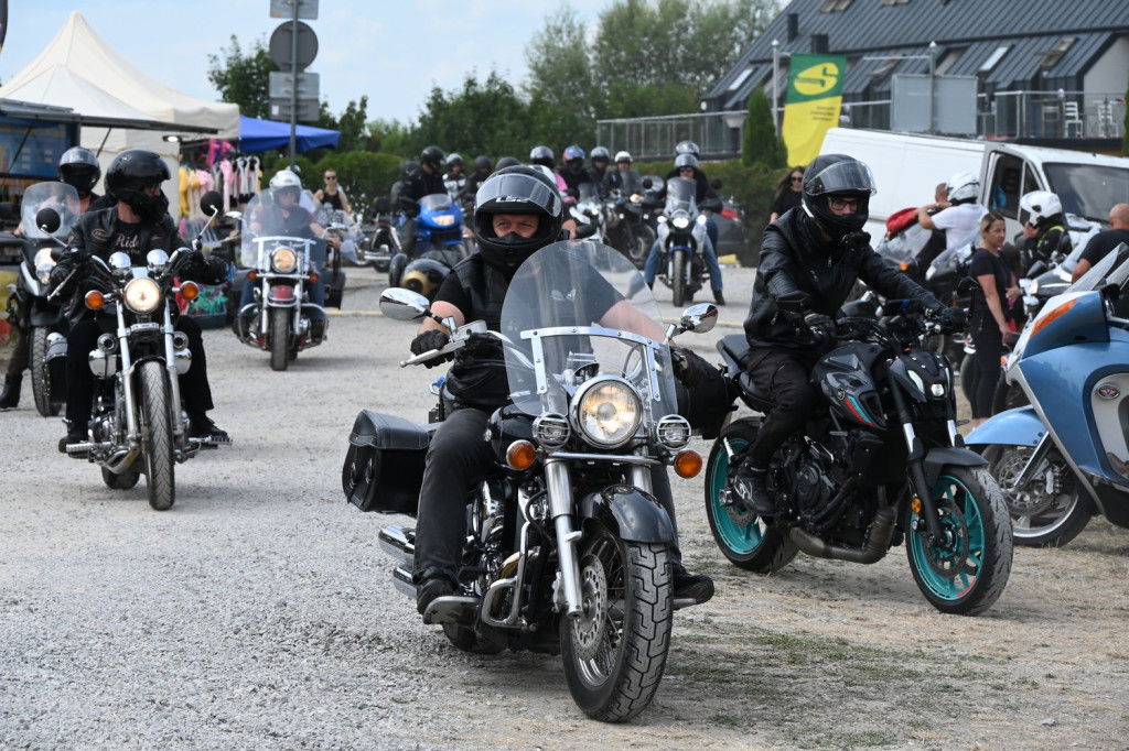 Parada motocykli z okazji Dni Tarnobrzega 2024