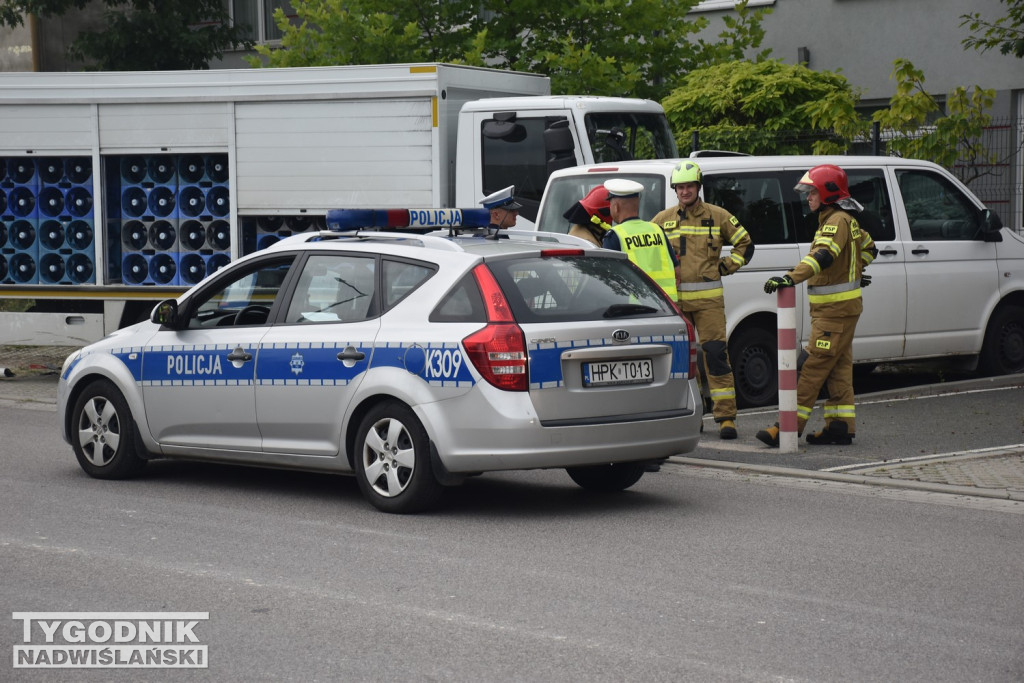 Wypadek w Chmielowie