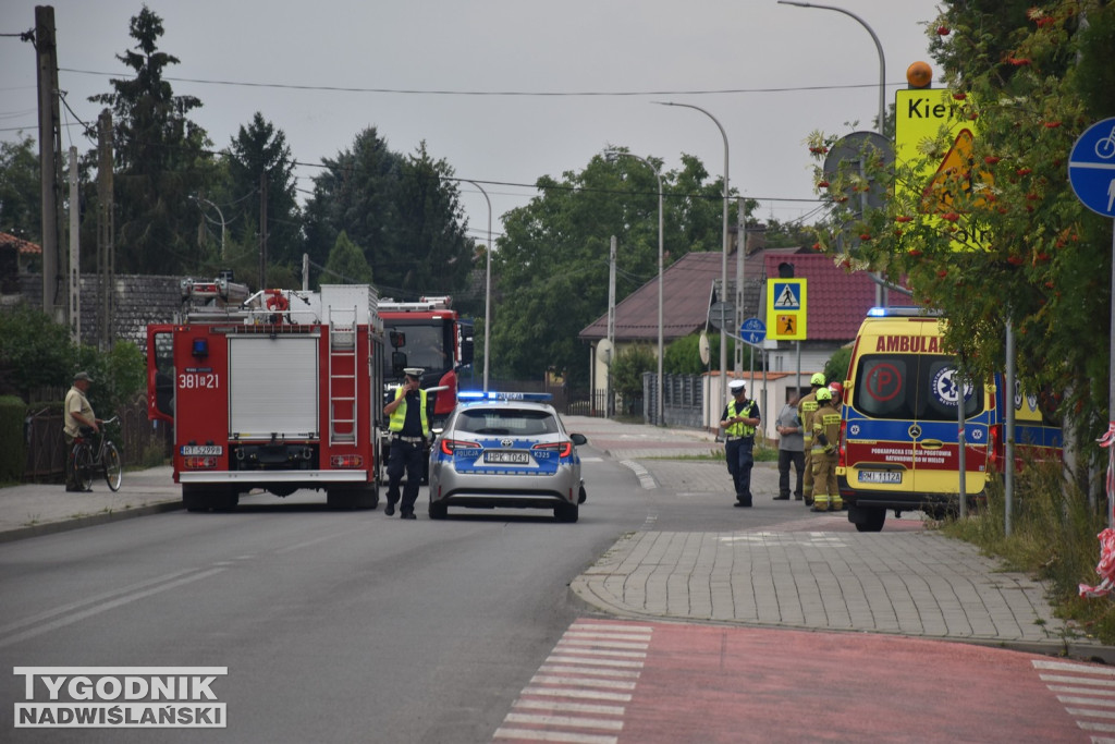 Wypadek na ul. Mickiewicza w Tarnobrzegu
