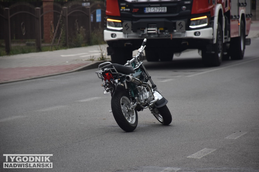 Wypadek na ul. Mickiewicza w Tarnobrzegu