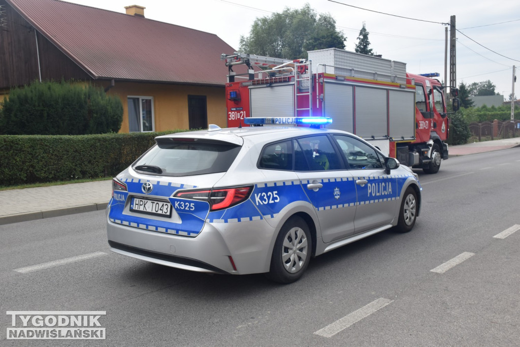 Wypadek na ul. Mickiewicza w Tarnobrzegu