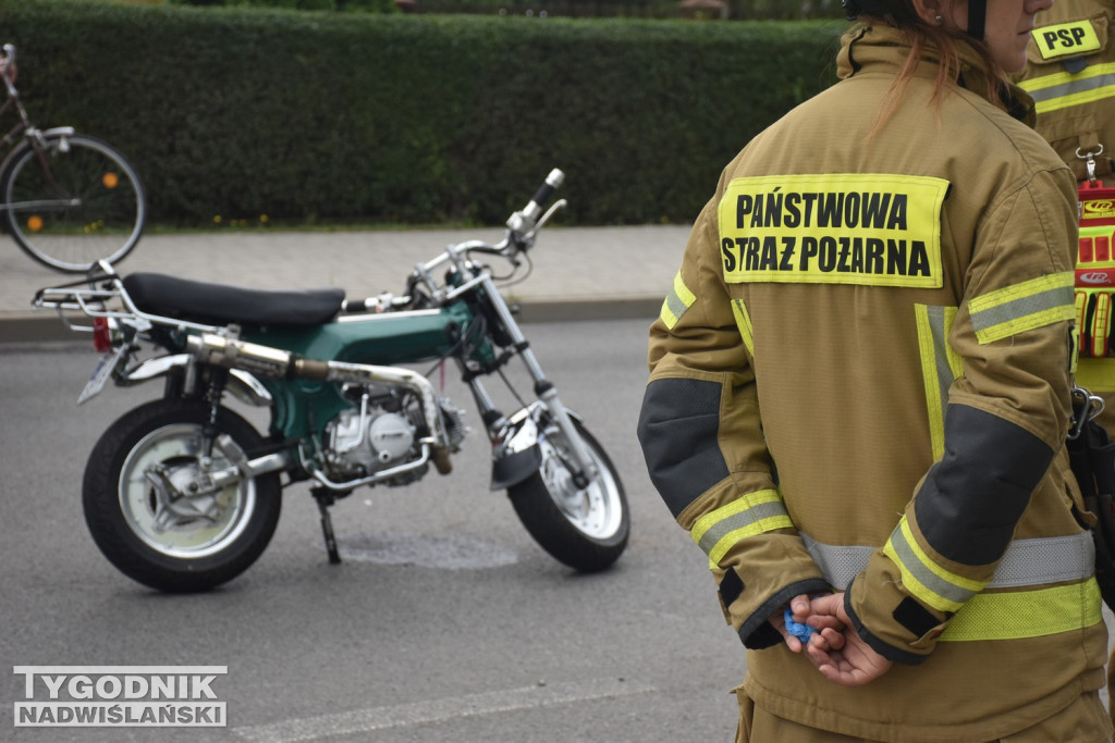 Wypadek na ul. Mickiewicza w Tarnobrzegu