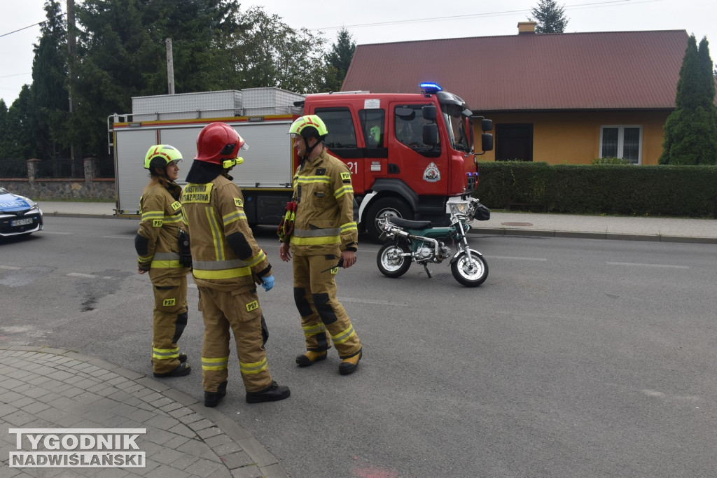 Wypadek na ul. Mickiewicza w Tarnobrzegu