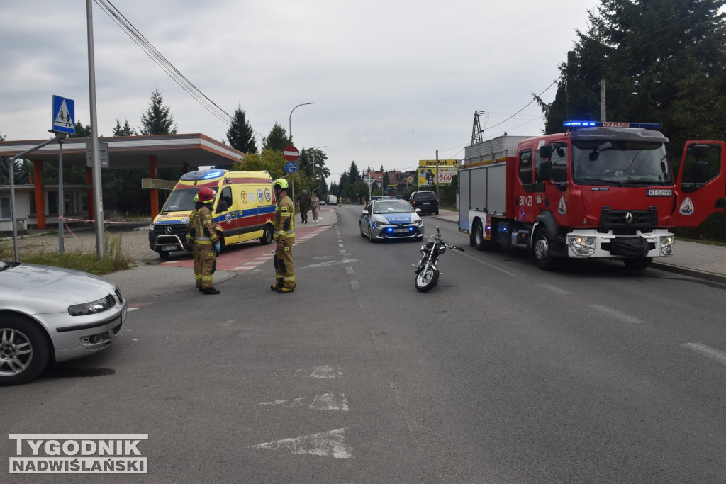 Wypadek na ul. Mickiewicza w Tarnobrzegu