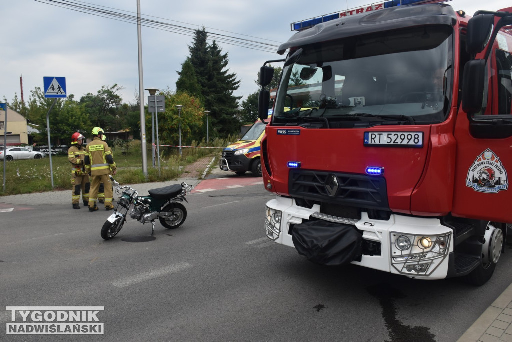 Wypadek na ul. Mickiewicza w Tarnobrzegu
