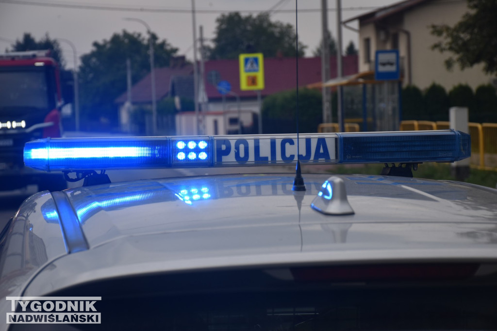 Wypadek na ul. Mickiewicza w Tarnobrzegu