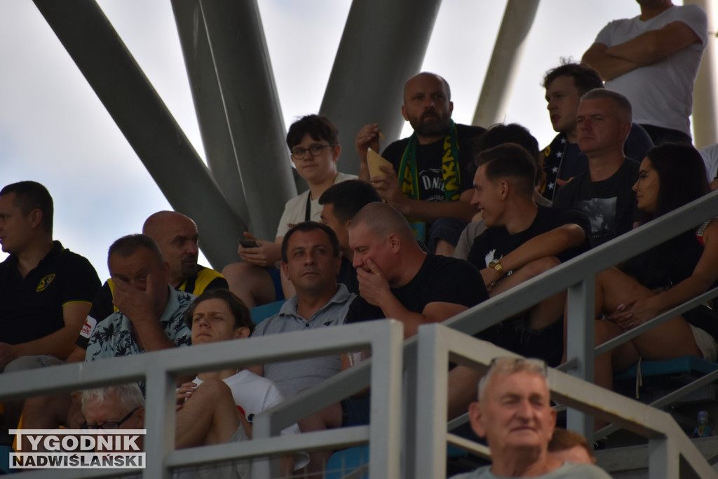 Zdjęcia z trybun mecz Siarka - Lewart