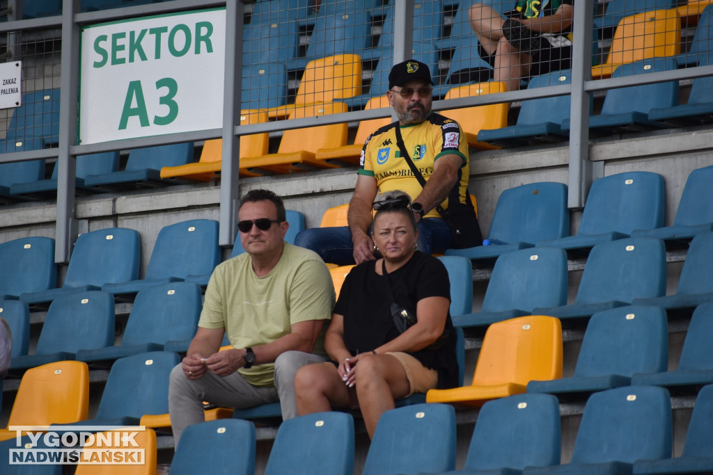 Zdjęcia z trybun mecz Siarka - Lewart