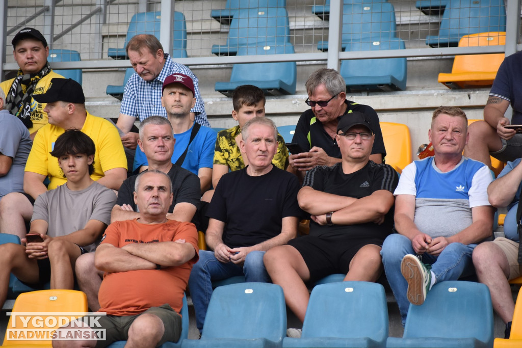 Zdjęcia z trybun mecz Siarka - Lewart