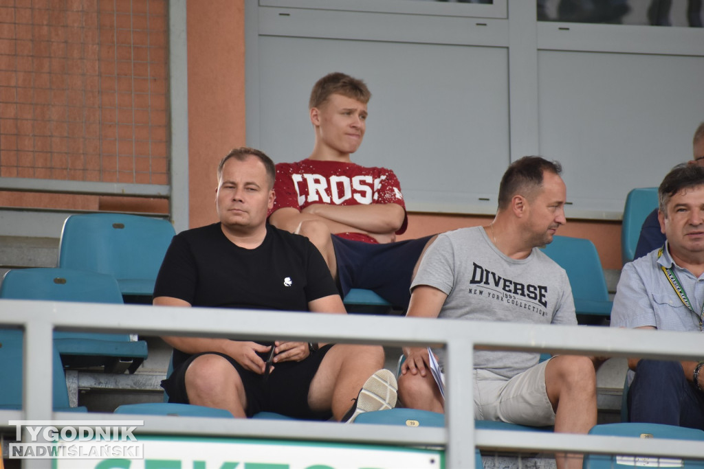 Zdjęcia z trybun mecz Siarka - Lewart